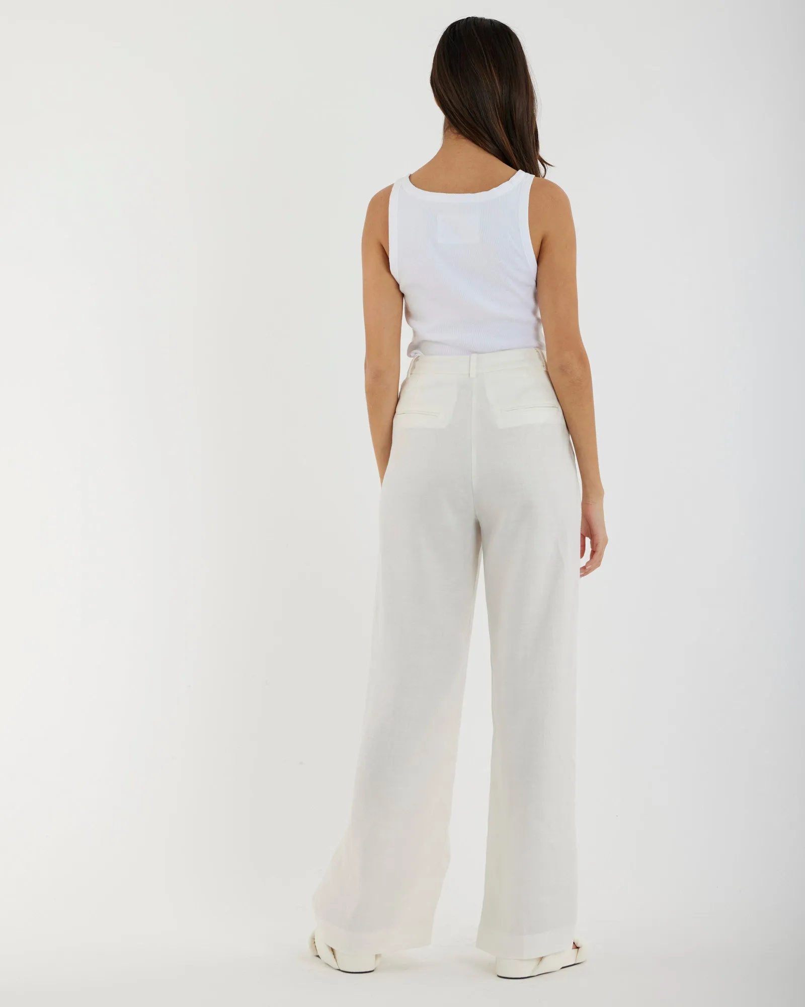 Mia Pant - White