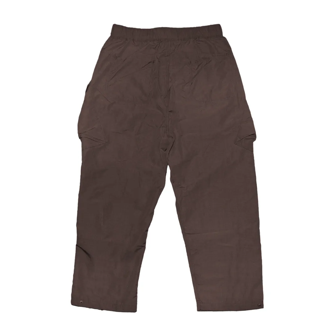 OPEN DIALOGUE 3D POCKET PANTS-BROWN