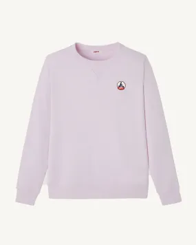 Pale purple Elvas 2.0 organic cotton sweatshirt