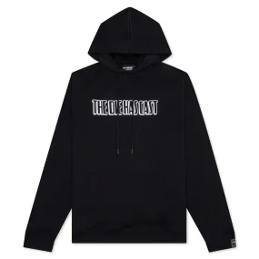 Regular Fit Hoodie Die Cast Print - Black