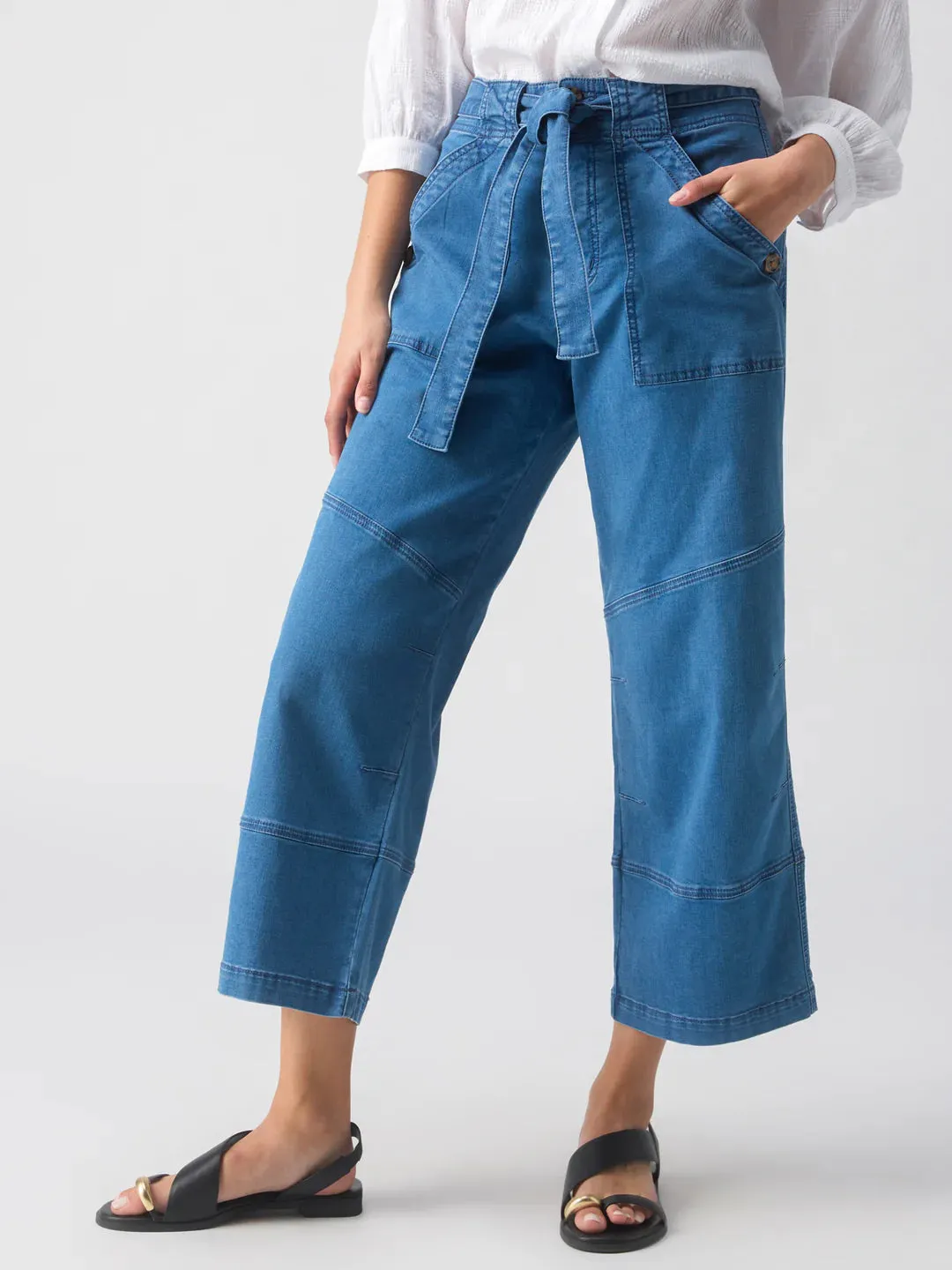 REISSUE 90'S SASH DENIM PANT - SANCTUARY