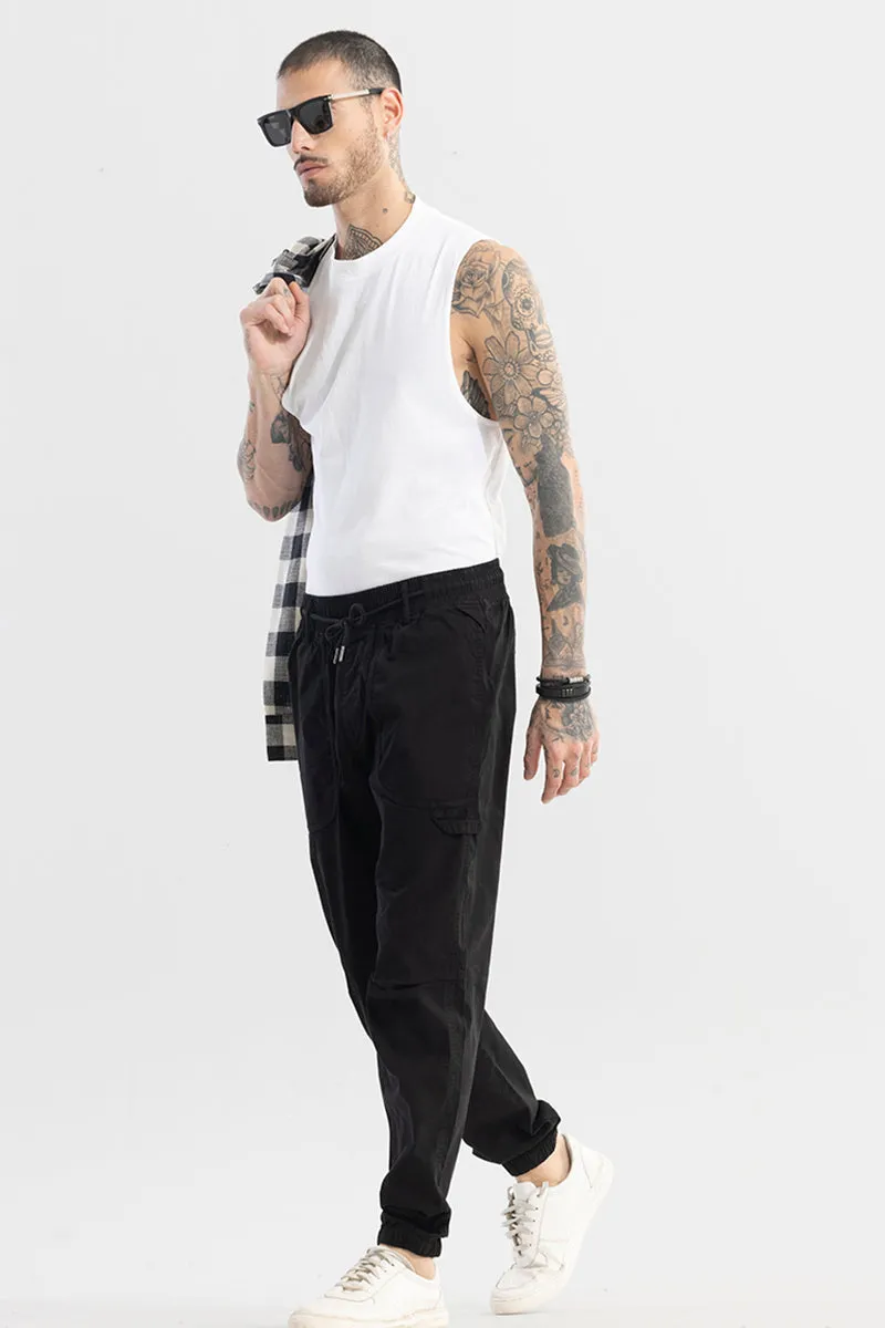 Slayer Black Cargo Pant