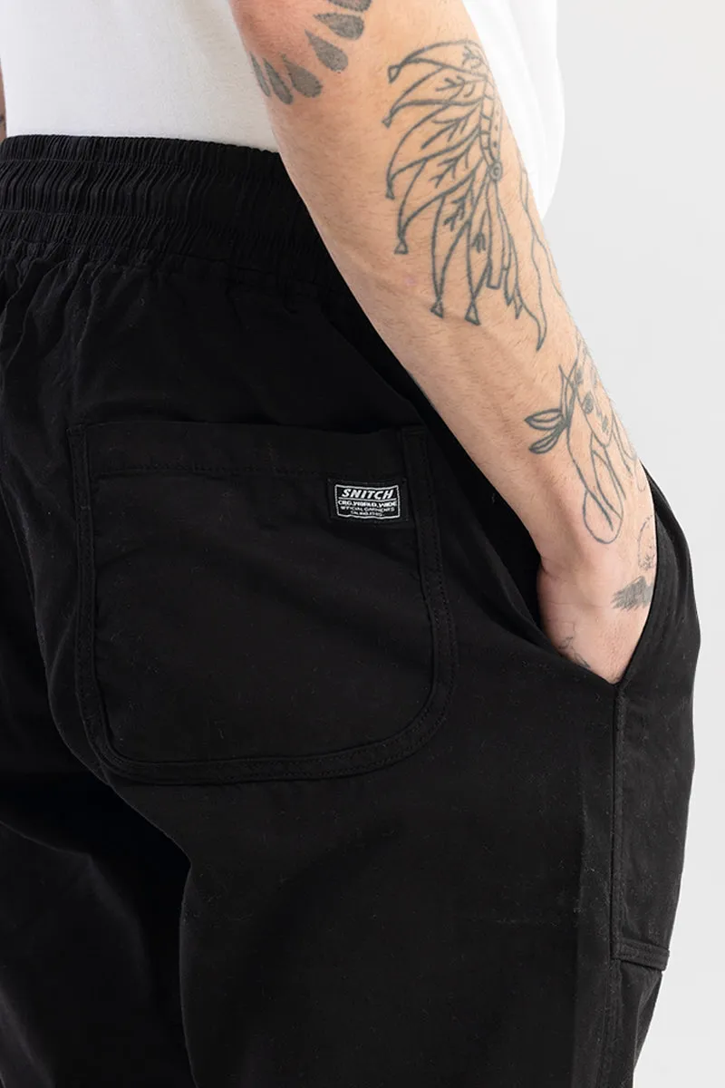 Slayer Black Cargo Pant