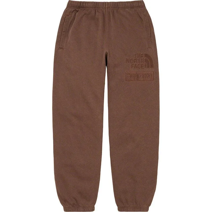 Supreme/The North Face Pigment Printed Sweatpant (Brown)