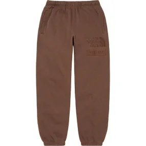 Supreme/The North Face Pigment Printed Sweatpant (Brown)