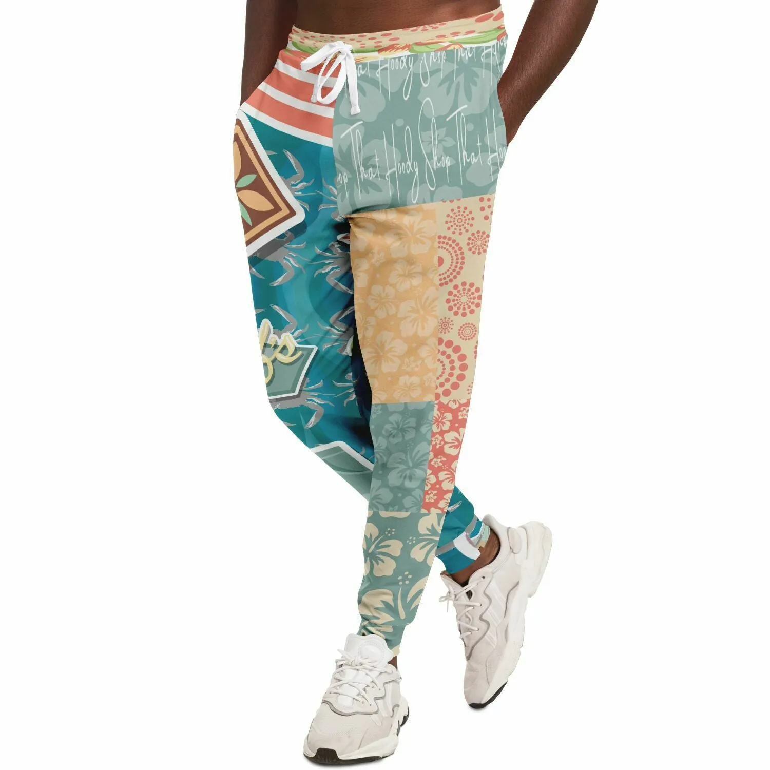 Surf's Up Kowabunga Stretch Poly Eco-Poly Joggers