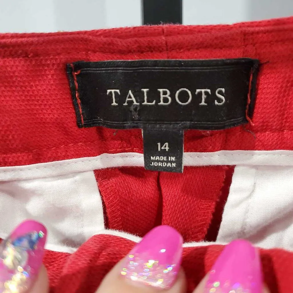 Talbots Pants 14