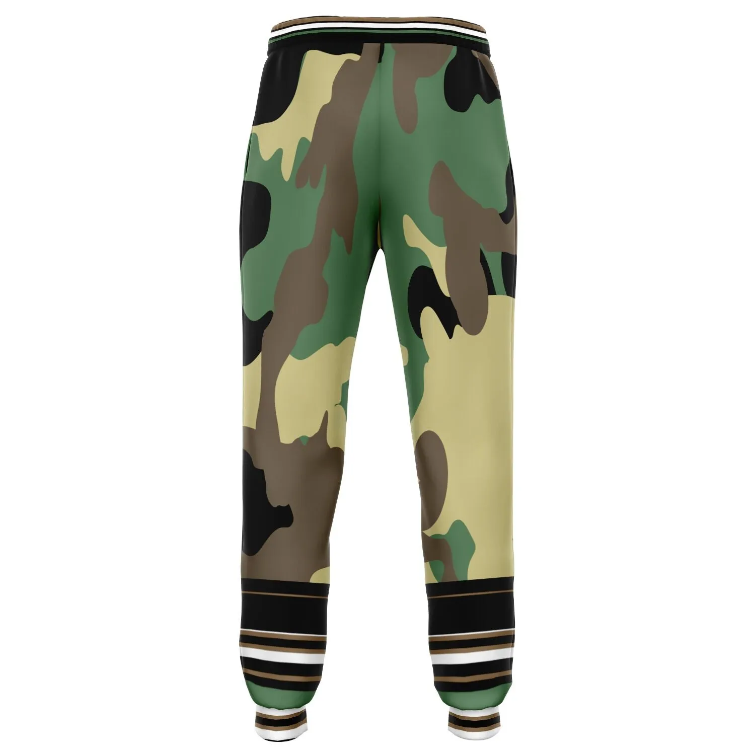 THS Snake Bite Fleece Joggers in Green Camo