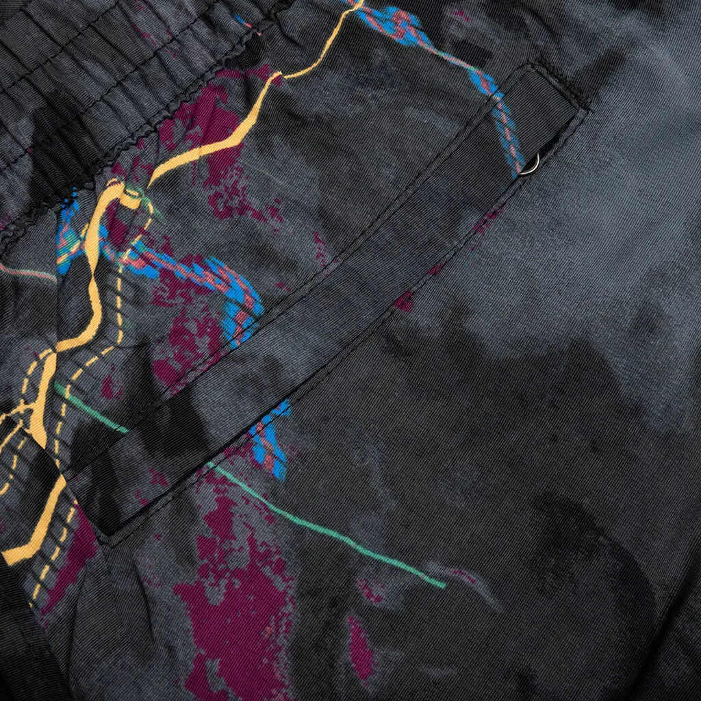 TNF Nylon Easy Pants - TNF Black Trail Glow Print