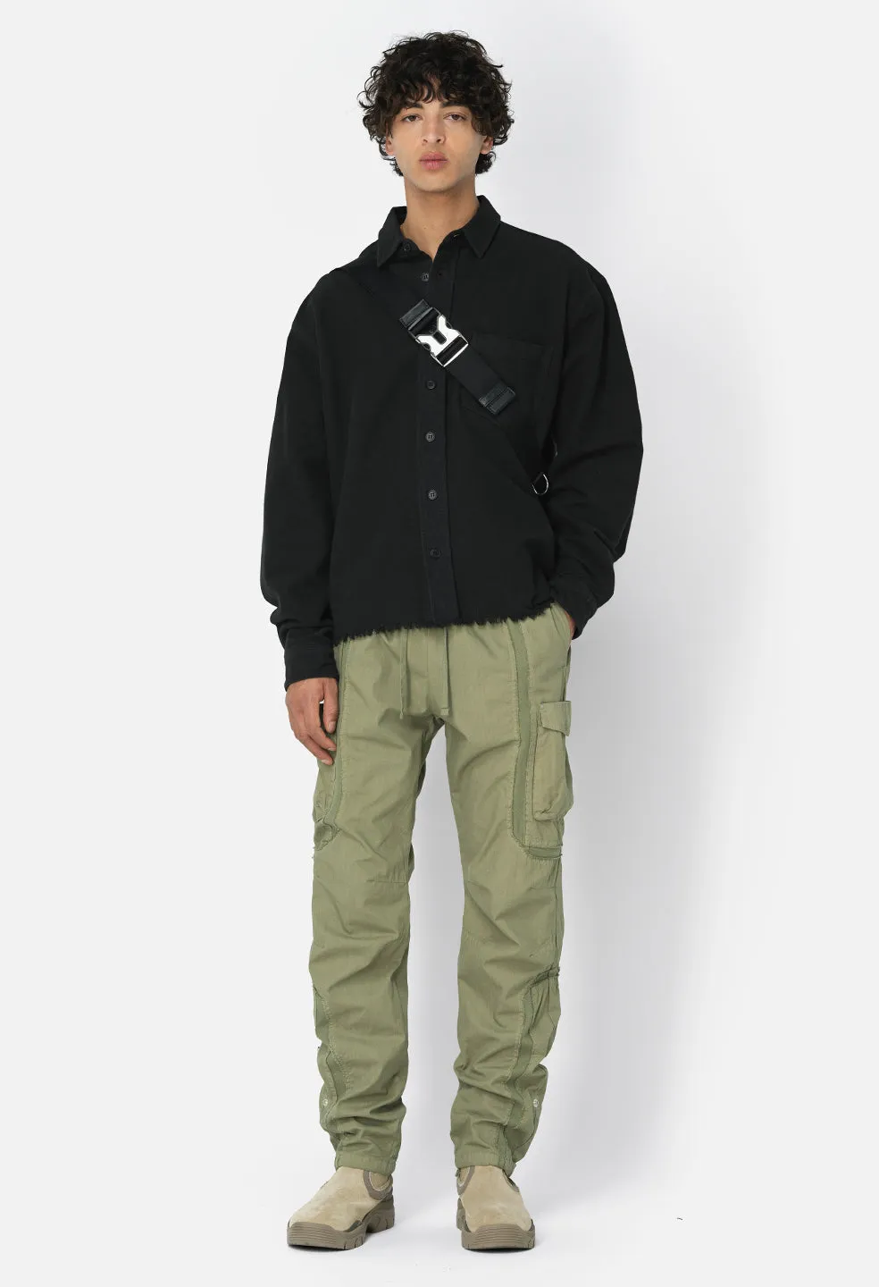 Vintage Slab Cargo Pant / Olive