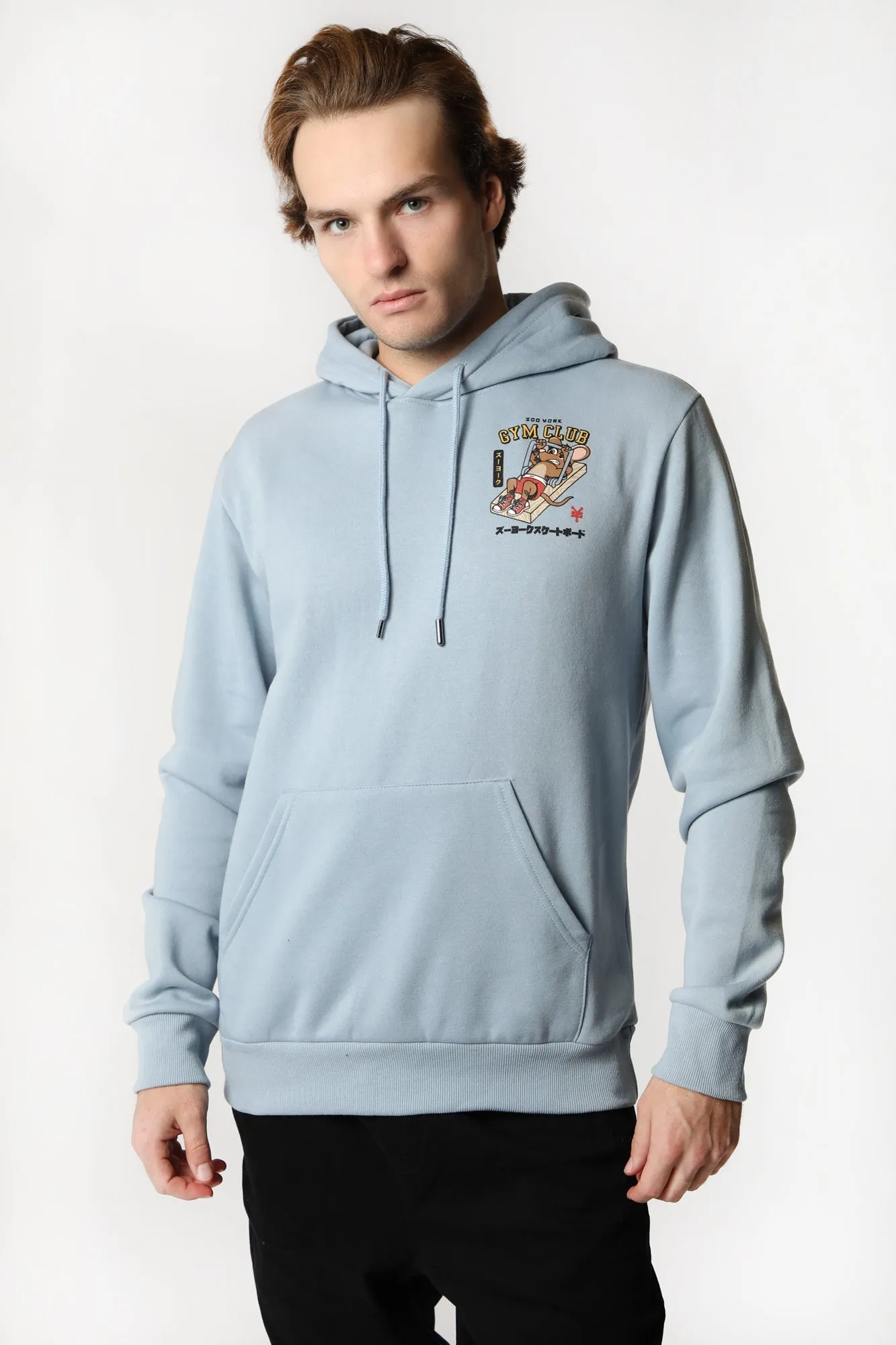 Zoo York Unisex Gym Club Hoodie