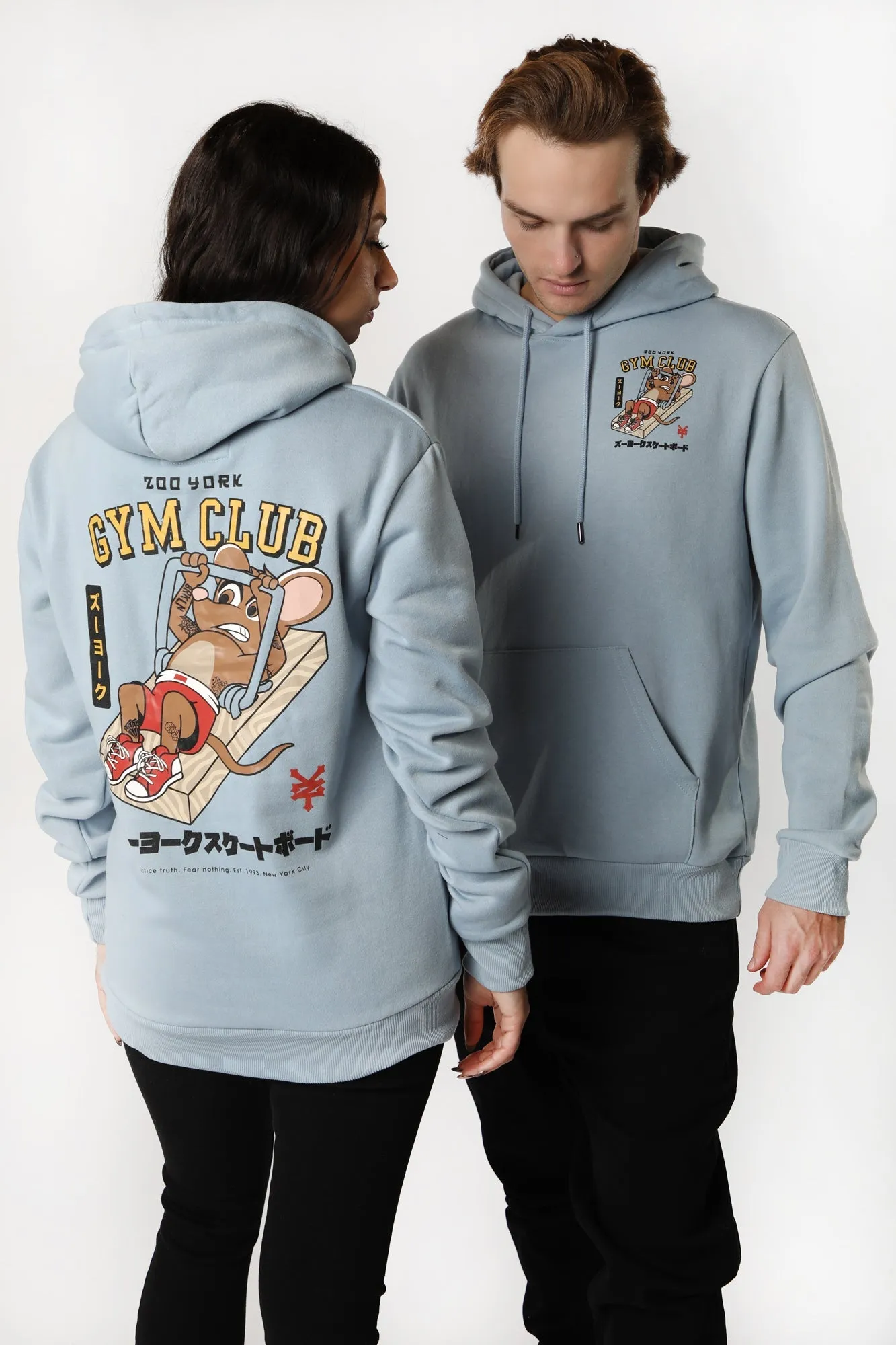 Zoo York Unisex Gym Club Hoodie